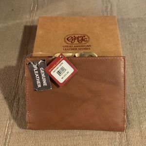 Great American Brown Leather Wallet